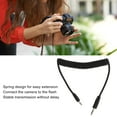 thumbnail image 3 of Camera Spring Cable, Camera Shutter Connect Cable Impact Resistant High Compatibility 3.5mm To F2 Less Delay  for Flash Lamp Connection, 3 of 7