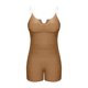 thumbnail image 5 of Traje de baño tankini de dos piezas para mujer, informal, de gran tamaño, de color liso, con parte superior dividida y acolchado en el pecho. Traje de baño tankini para mujer. Traje de baño de dos pie, 5 of 7