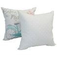 thumbnail image 4 of Spun Polyester 17-inch Double-sided Outdoor Throw Pillows (Set of 2) CO-JO18-DS-01-S2, 4 of 4