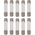 thumbnail image 1 of Bstinay 10 Pieces 30A 250V Microwave Fuse 6 x 30mm Ceramic Tube Fuse Slow-Blow Compatible & Universal Replacement Part, 1 of 6