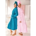thumbnail image 6 of Dreams & Co. Plus Size Long Terry Robe, 6 of 6