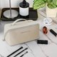thumbnail image 4 of Bolso cosmético, bolso portátil del maquillaje, bolso impermeable del cuidado de la piel con la manija, 4 of 5