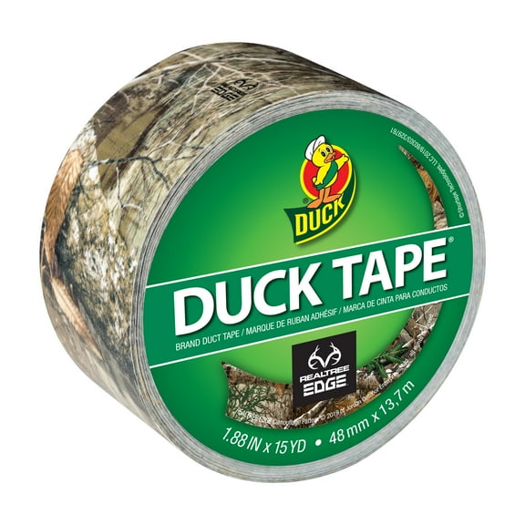 Realtree Edge Camo Duck Tape Brand Duct Tape, 1.88 in. x 15 yd., Camo