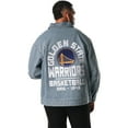 thumbnail image 2 of Unisex The Wild Collective Blue Golden State Warriors Coaches Full-Zip Denim Jacket, 2 of 2