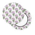 thumbnail image 7 of Cauagu Tulips Flowers Print Round Stool Covers,Seat Cushion for Round Bar Stool Chair Seat Cover for Bar Round Chair Fits for 12/13/14in Bar Stool Cushion, 7 of 7