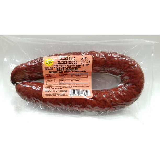 smoked ring sausage
