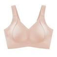 thumbnail image 4 of RMGVDSD Comfy Bras for Women Minimizer Bras For Women No Underwire Full Coverage Bras Seamless Soft Support Plus Size Lifting Bra Wireless Sports Bras, 4 of 6