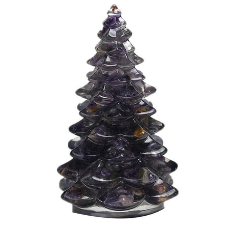 

JPGIF Home Décor Christmas Tree Christmas Decorations Home Mini Decorations Christmas Christmas Tabletop Ornaments Ornaments Decorations Resin And Stones Energy Xmas Gift