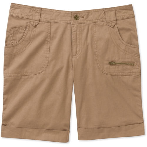 Faded Glory Women's Cuffed Bermuda Short