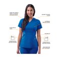 thumbnail image 3 of Adar Pro Scrubs For Women - Tailored Peplum Scrub Top, 3 of 6