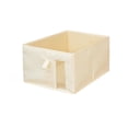 thumbnail image 2 of Storage Bin, Closet Organizer, Fabric Wardrobe Storage Box with Front Window Handles Foldable Container for Clothes Underwear, 2 of 7