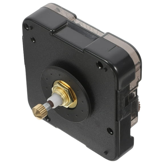 OUNONA Clock Movements Quartz Clock Movement Black Plastic 1Pack