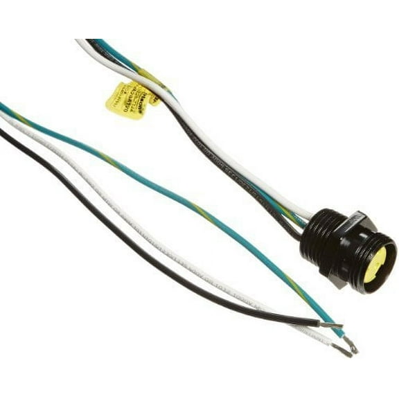 Woodhead 1R3004A20A120 Nano-Change (M8) Single-Ended Cordset NC 3P FP 5M COUPLER 24AWG PVC