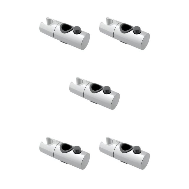 Ounissouiy Shower Rail Slide Bathroom ABS Burr Surface No Smooth Support Holder Rotation Strong Degree Installment 360 Easy Type2 NO2