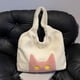 thumbnail image 4 of Bolso Tipo Cartera Hombro Mano Felpa para Mujer Lindo Gato Corderos Esponjoso Lana, 4 of 9