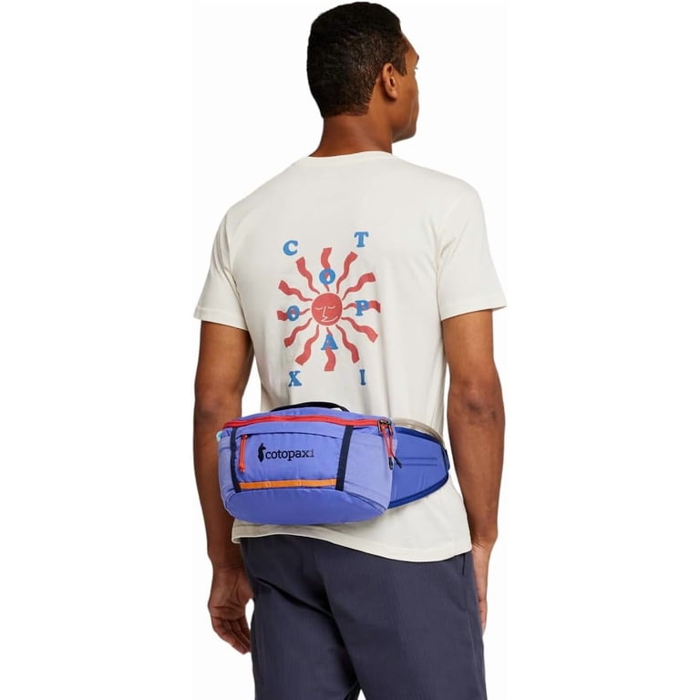 Cotopaxi Lagos 5L Hydration Hip Pack - 68oz. Reservoir, Amethyst-Blue Violet Cotopaxi Lagos 5L Hydration Hip Pack Amethyst & Blue Violet  main image 2