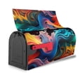 thumbnail image 3 of Naloa Vibrant Fluid Motion Art Mailbox Covers Magnetic Post Box Cover Post Letter Box Cover Garden Decor-25.5x21 in, 3 of 8