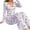 Purple, variant on Pajamas for Women Set Casual Bow Print Stretchy Long Sleeve 2 Piece Sleepwear for Women,White,S