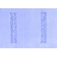 thumbnail image 1 of Ahgly Company Machine Washable Indoor Rectangle Solid Blue Modern Area Rugs, 8' x 10', 1 of 4
