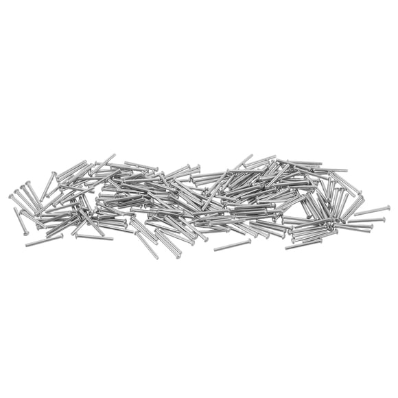 CRAFTHROU 200Ud Rivets De Inoxidable Con Redonda Para Manualidades Y Reparaciones En Hogar