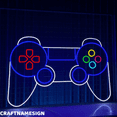 thumbnail image 2 of Craftnamesign Video Game Neon Sign, Arcade Wall Art, Game Room Led Light Wall Decor, 2 of 4