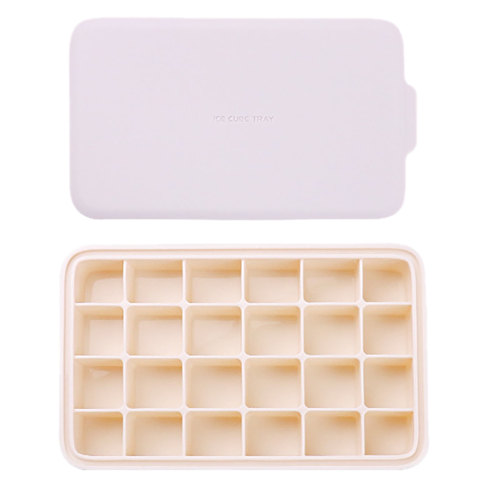 Farielyn-X 160 Grids Mini Tiny Silicone Ice Cube Trays-Flexible Stackable Mini C 