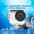 thumbnail image 3 of Dive Case Protective Housing Cover Optional Touching Functionality For 360 GO3/3S Camera Submersibles Up To 98Feet, 3 of 14
