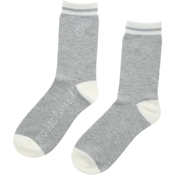 Pavilion Gift Company - Loved - Ladies Crew Sock