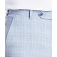 thumbnail image 5 of Alfani Mens Solid Stretch Dress Pants Slacks, Blue, 33W x 32L, 5 of 11
