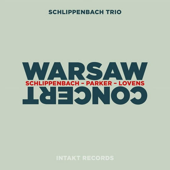 Alexander Von Schlippenbach - Schlippenbach / Parker / Lovens - Warsaw Concert - Music & Performance - CD
