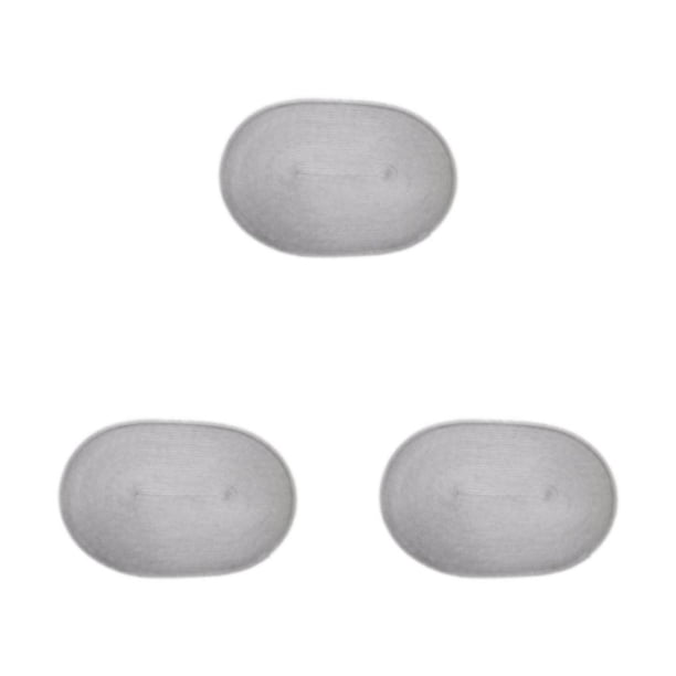 Juego de manteles individuales impermeables Billuyoard para cocina gris claro
