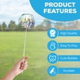 thumbnail image 3 of Varita mágica con forma de burbuja Rainbow Twirler Stick SENSORY4U, paquete de 4, 3 of 6