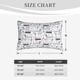 thumbnail image 4 of Lsque Dachshund Dog Puppy Pattern Pillow Case – Soft & Cozy Throw Pillow Cover, Hypoallergenic Cushion Case for Sleeping Women with Envelope Closure-20"x30", 4 of 6