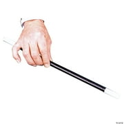 Empire Magic Breakaway Magic Magician Wand 6" Close-Up Magic Trick, Black White