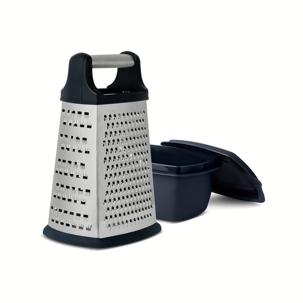 Thyme & Table 2-Piece 4-Sided Stainless Steel Box Grater Set, Grater