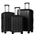 thumbnail image 1 of Ktaxon 3 Piece Travel Luggage Set Bag ABS Trolley Hard Shell Spinner Suitcase w/TSA Lock Coded Lock, 1 of 9
