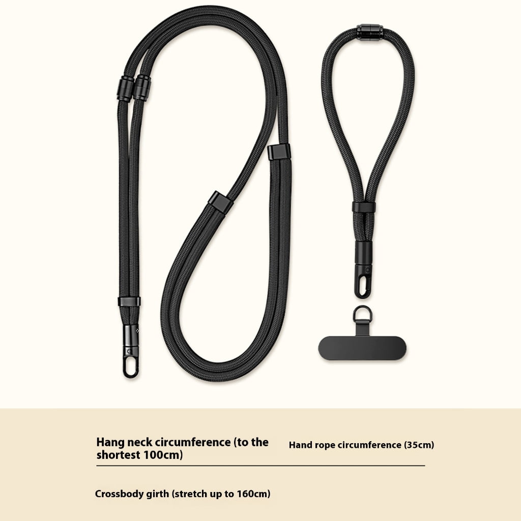 Universal Mobile Phone Strap Neck Wrist Carry Detachable Clip Phone Lanyard