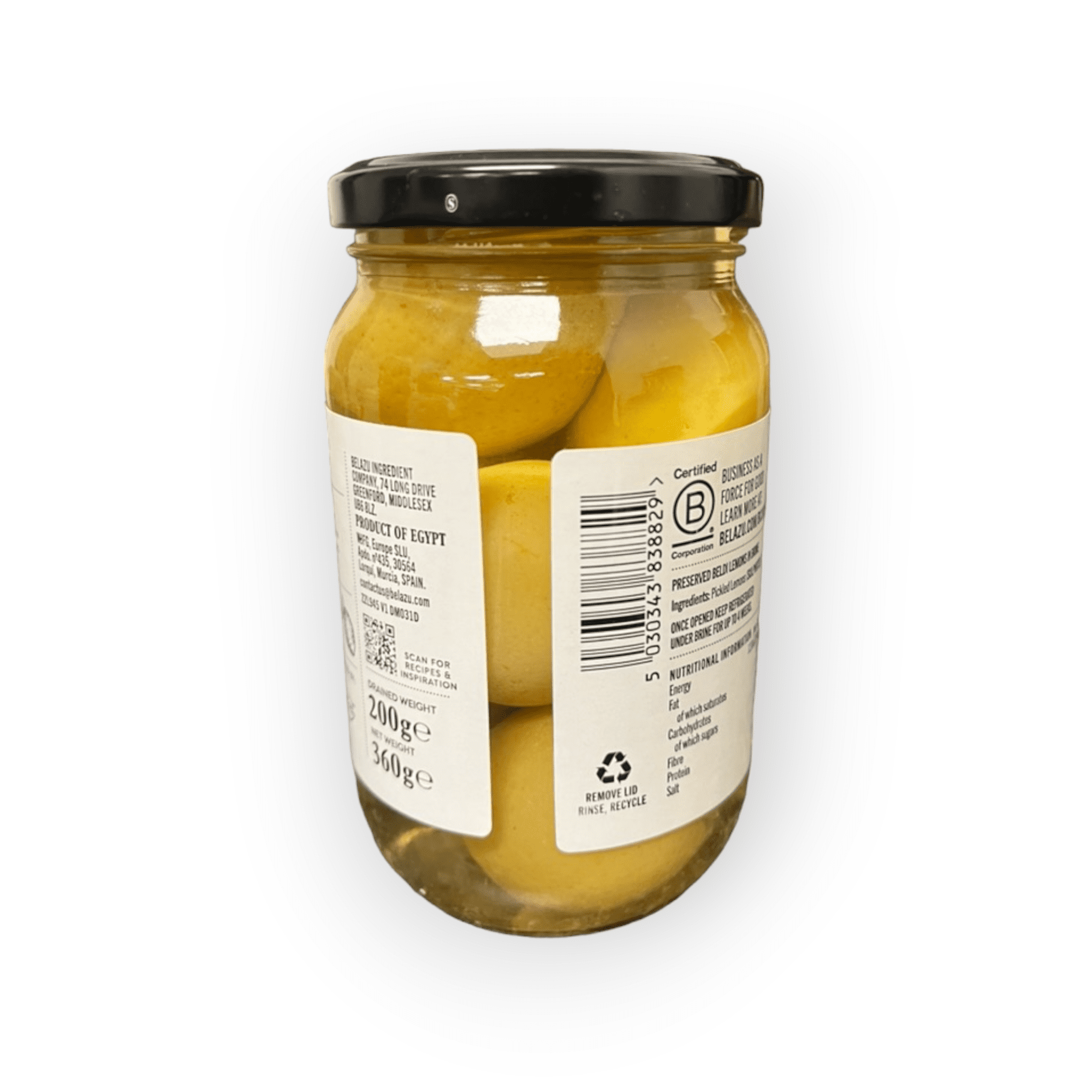 Belazu - Beldi Preserved Lemon - 200g