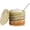 Green, variant on Radicaln Marble Salt Cellar 3 Inch Cream Onyx Salt Containers for Countertop, Sugar Bowl With Lid, Salt Holder, Spice Jars, Salt Box for Seasoning Storage Container, Salt Dish for Kitchen Décor