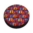 thumbnail image 3 of Cute Cartoon Spider Man Spare Tire Cover Wheel Protectors For Trailer Rv Suv Truck Camper Travel Fits For Tire Diameter 15 Inch, 3 of 7