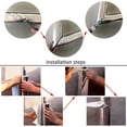 thumbnail image 7 of Gamvdout 20mm Outdoor Anti-Freeze Insulation Pipe Self-Sealing Pipe Insulation Foam Tube Half-Split Aluminum Foil Pipe Lagging Protective Cover ID 27mm-219mm, 7 of 7