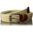 thumbnail image 1 of Cinturón elástico tejido Perry Ellis Khaki Medium 34-36 para hombre, 1 of 3