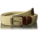 thumbnail image 1 of Cinturón elástico tejido Perry Ellis para hombre, caqui, talla 30-32, 1 of 3
