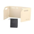 thumbnail image 3 of Almencla Camping Windscreen, Gas Wind Protection, with Carrying Bag, Folding Windshield 4 Plate White, 3 of 8