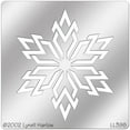 thumbnail image 2 of Dreamweaver Metal Stencil 4"X6.875"-Antler Snowflake, Pk 2, Dreamweaver, 2 of 2
