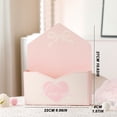 thumbnail image 5 of Valentine Envelope Boxes, Valentines Day Red Envelope Gift Box, Flower Wrapping Paper, Romantic Boxes for Gifts, Decorative Flower Box for Wedding Birthday Festival Party Decoration(Beige), 5 of 9
