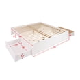 thumbnail image 6 of Prepac Select 4-Post Platform Bed with 2 Drawers, King, White, 6 of 6
