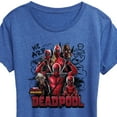 thumbnail image 3 of Marvel Deadpool & Wolverine - We Are Deadpool Doodles - Women's Short Sleeve Graphic T-Shirt, 3 of 5