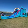 thumbnail image 4 of JumpOrange XLD Series Kids Inflatable Bouncer with Detachable Deep Pool, Blue, 4 of 4