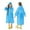 Blue, variant on FAWUUDO Kids Rain with Hooded Reusable Waterproof Lightweight s Kids Boy Girl Raincoat Outwear Blue 3-14 Years